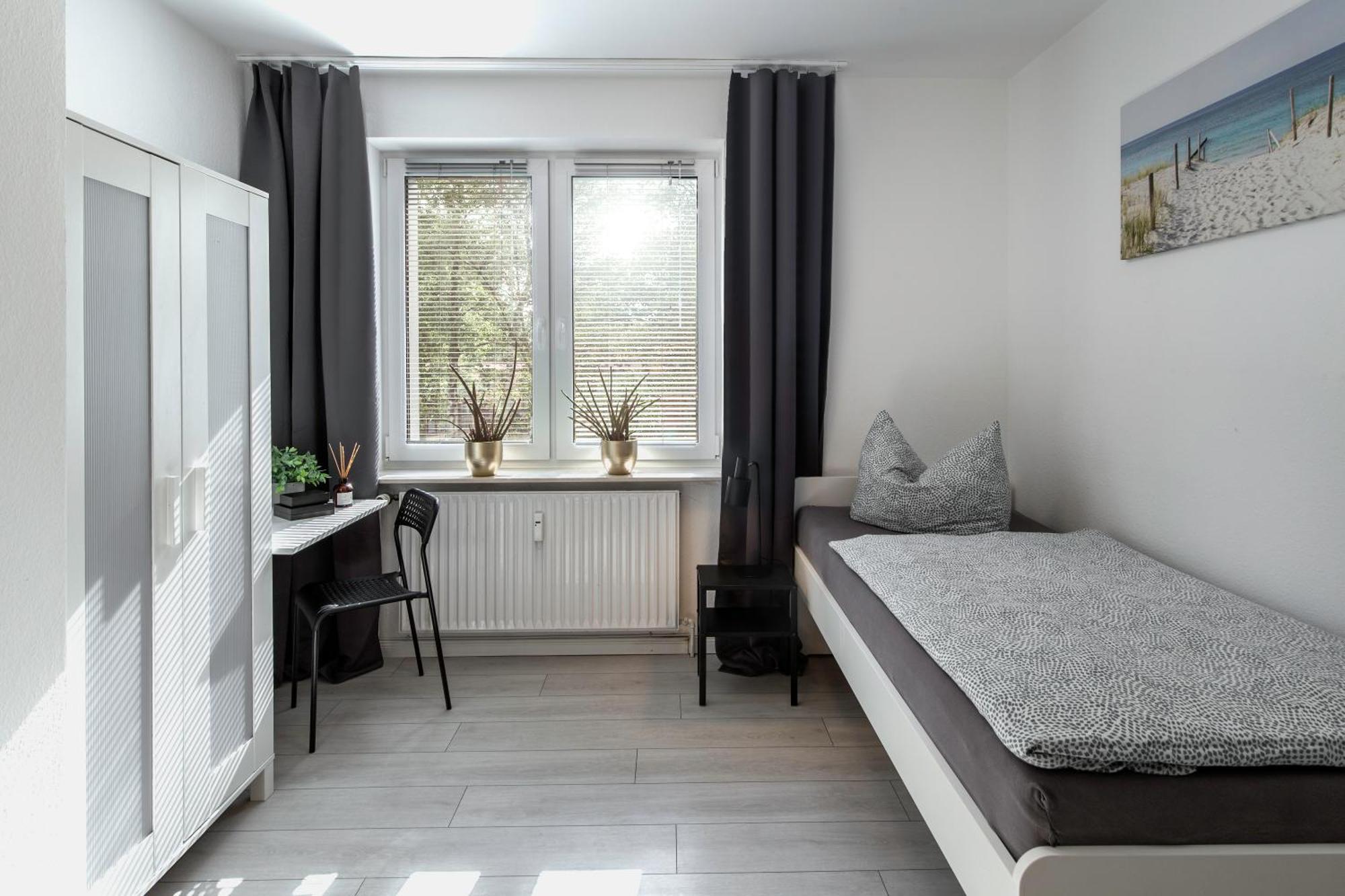 Ferienwohnung Arkadia Zentrale Norderstedt Extérieur photo